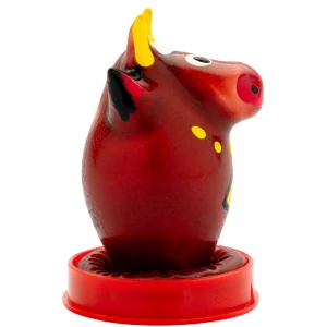 CONDOMERIE - PRESERVATIVI NOVITÃ DIPINTI A MANO MODELLO TORO 1